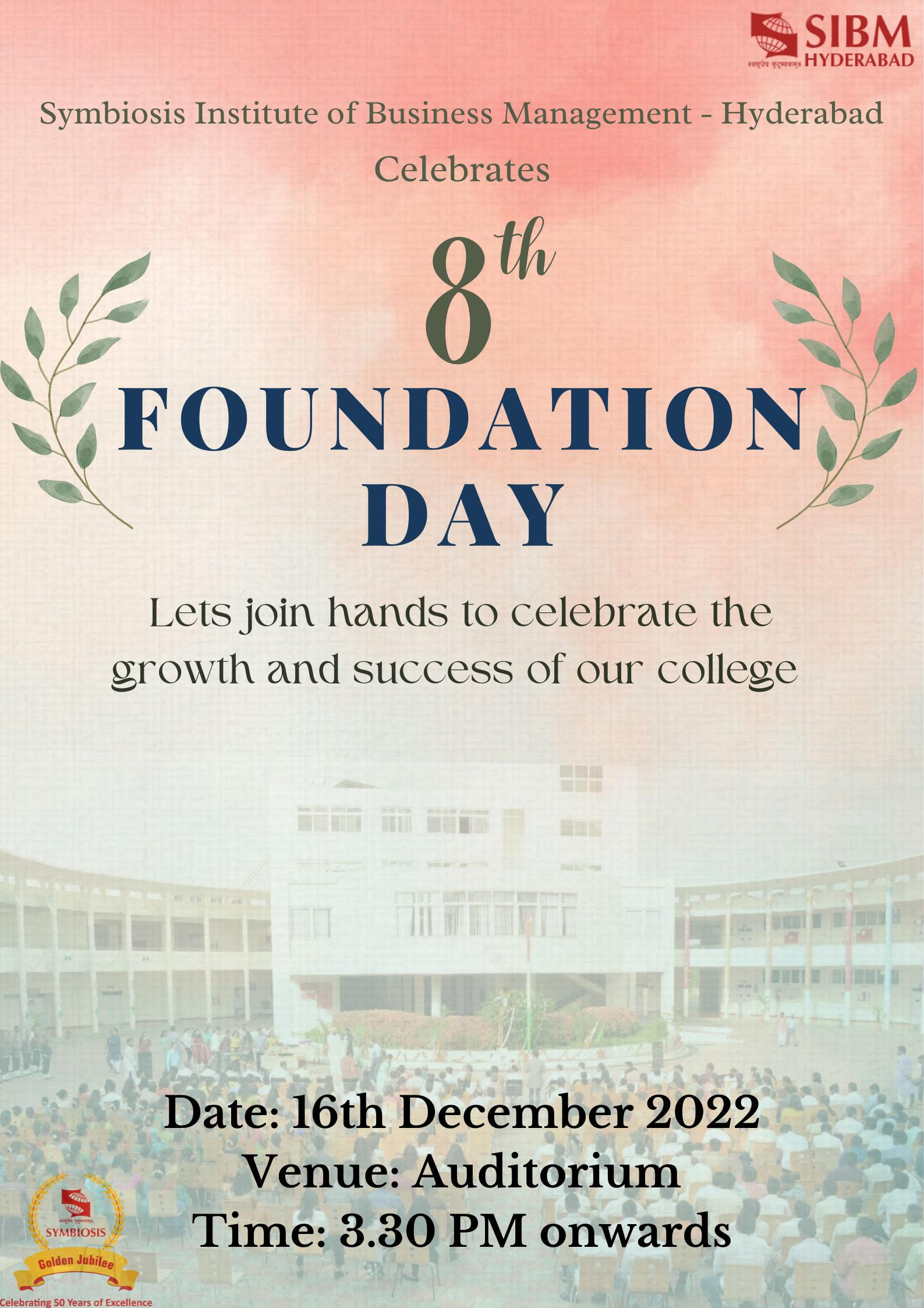 The celebration of 8th Foundation Day